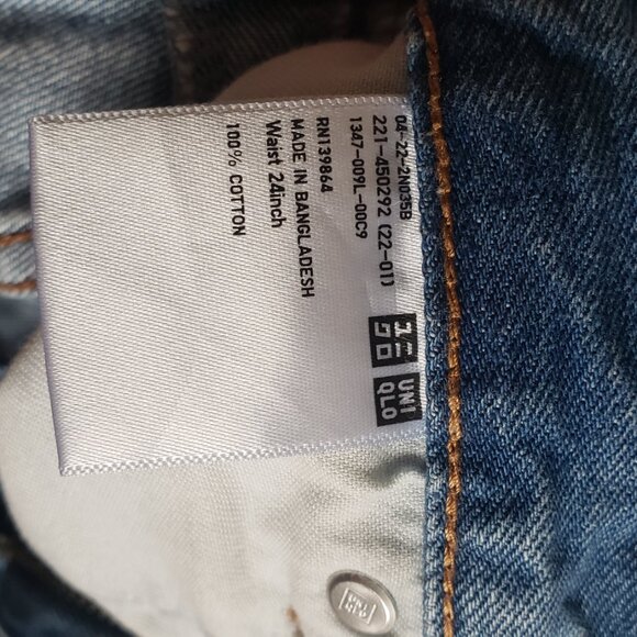 Uniqlo Blue Jean Shorts - Picture 4 of 4